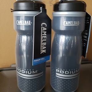 Set of 2 CamelBak Podium Chill Insulated Bike Water Bottles